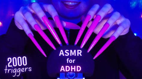 ASMR For ADHD Changing Triggers Every 5 Seconds Scratching Tapping