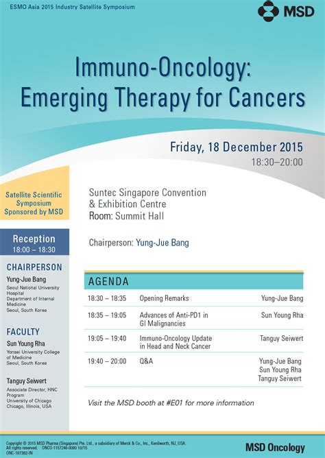 Immuno Oncology Emerging Therapy For Cancers Esmo