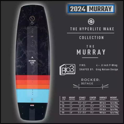 hyperlite murray wakeboard ozski fnq