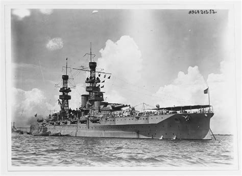 Nh 1624 Uss Pennsylvania Bb 38 1916 1945 Circa 1920