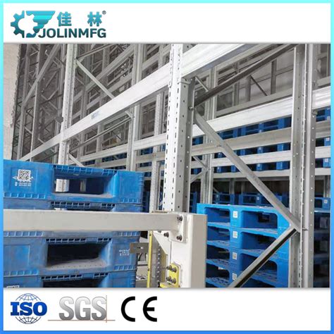 Heavy Duty Customized Radio Shuttle Pallet Racking Used In Warehouse