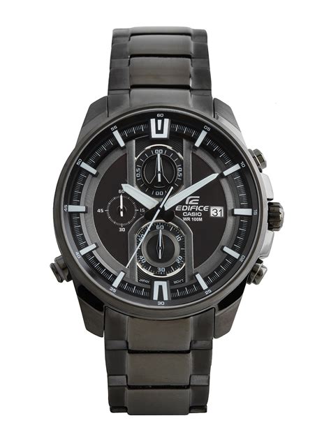 Buy Casio Edifice Men Black Analogue Watch Ex142 Efr 533bk 1avudf Watches For Men 251096