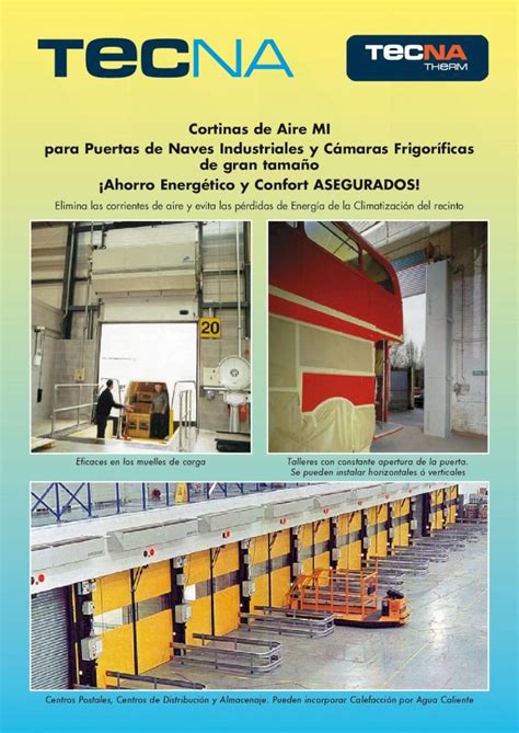 Pdf Cortinas De Aire Mi Para Puertas De Naves Industriales Y Mi