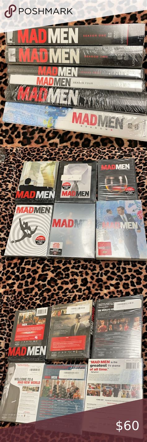 Mad Men Dvd Set Seasons Sealed Amc Retro Mod Pinup Rockabilly