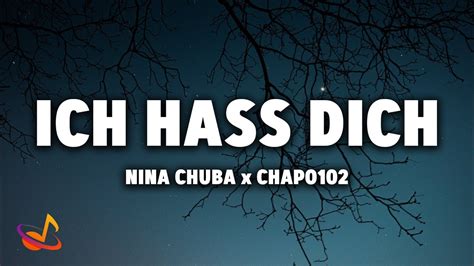 Nina Chuba X Chapo Ich Hass Dich Lyrics Youtube