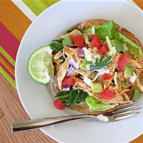 Chicken Tostada Salad Alida S Kitchen