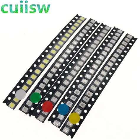 Werte St Cke St Cke Helle Smd Led Kit Rot Gr N