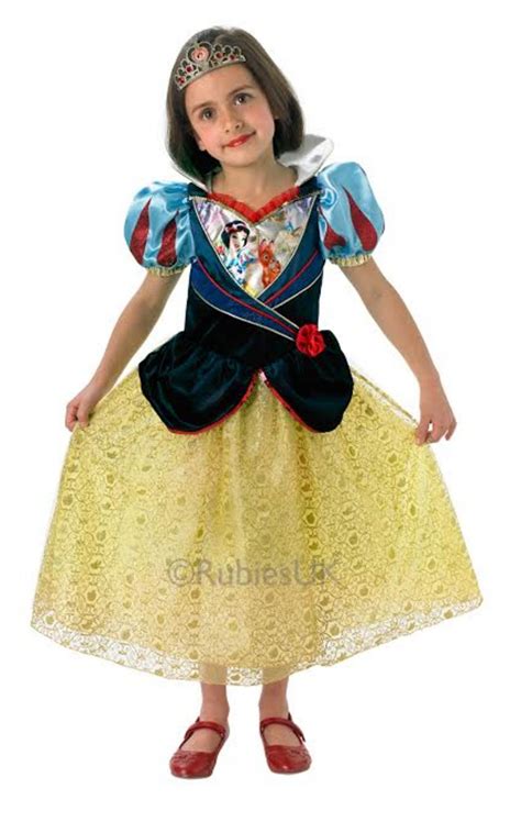 Shimmer Snow White Costume | Girl's World Book Day Fancy Dress Costumes | Mega Fancy Dress