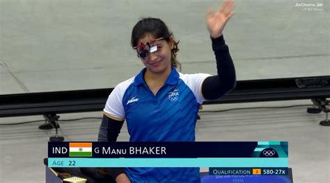 Manu Bhaker Clinches India S First Medal At Paris Olympics 2024 The