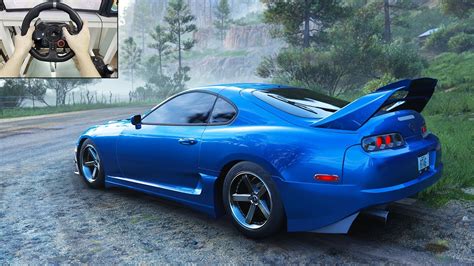 1200 Hp Toyota Supra Forza Horizon 5 With Logitech G29 Youtube