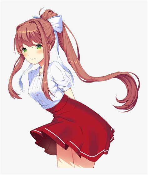 Monika Png Doki Doki Doki Doki Literature Club Monika Casual