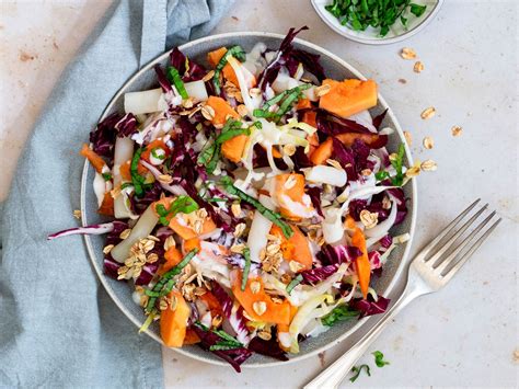 Papaya Salat Mit Gorgonzola Dressing Rezept EAT SMARTER