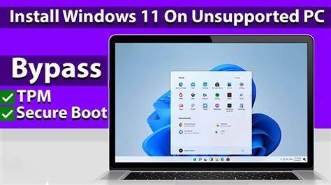 Install Windows 11 On Unsupported Pc Laptop Youtube