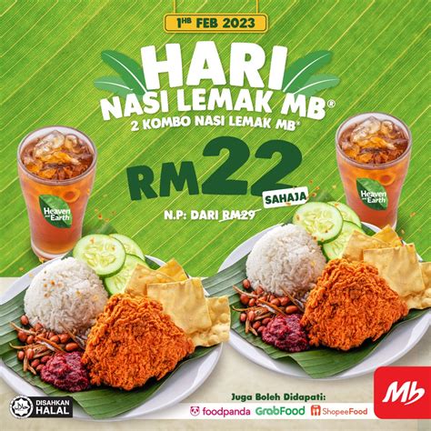 Feb Marrybrown Hari Nasi Lemak Promo Everydayonsales