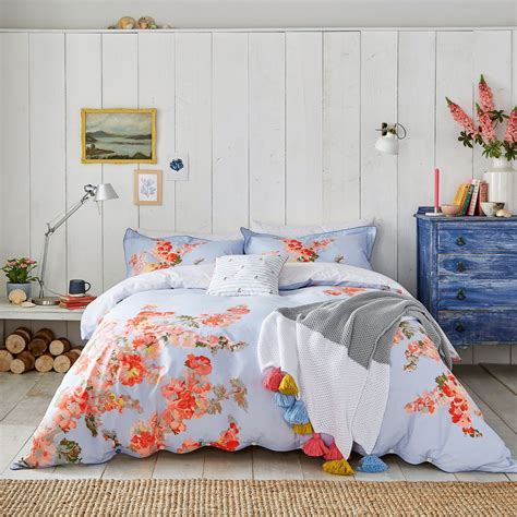 Joules Hollyhock Floral Duvet Cover Jarrold Norwich