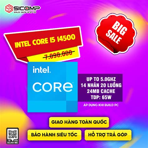 CPU Intel Core I5 14500 Tray