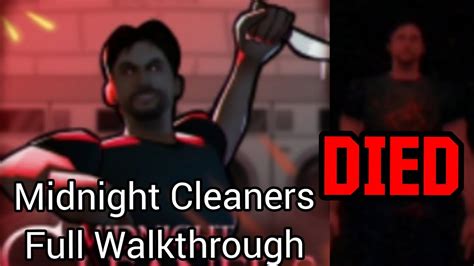 Midnight Cleaners Full Walkthrough Roblox Youtube