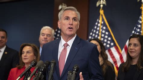 Kevin Mccarthy Is Elected As Speaker Of The House Of Representatives On