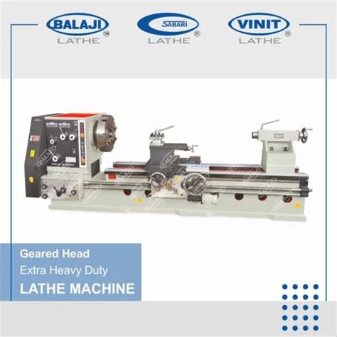 Balaji VGH 406 Geared Head Extra Heavy Duty Lathe Machine Range Of