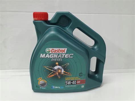 CASTROL MAGNATEC 5W 40 DIESEL DPF 4 LITRY 2022 ROK P817871 08 za 138 zł