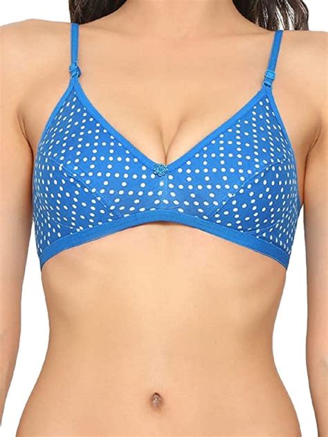 Seamless 113 Ladies Pink Cotton Printed Bra At Rs 110 Piece In New