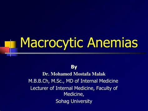 Ppt Macrocytic Anemias Powerpoint Presentation Free Download Id 9408774