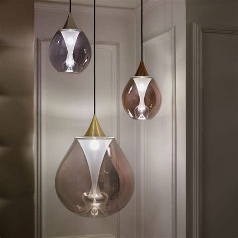 Exclusive Glass Pendant Light Set - Juliettes Interiors