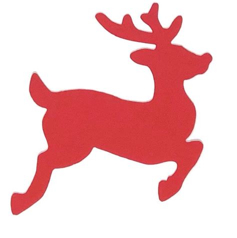 Reindeer Cut Outs Paper Reindeers Christmas Reindeers Etsy Canada