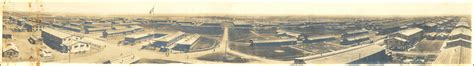 Panoramic Photograph Camp Travis Tex East Side Wwi Camp