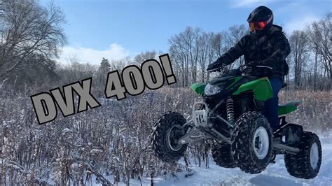 2004 Arctic Cat Dvx Ltz 400 Raw Ripping I Bought A New Quad Youtube