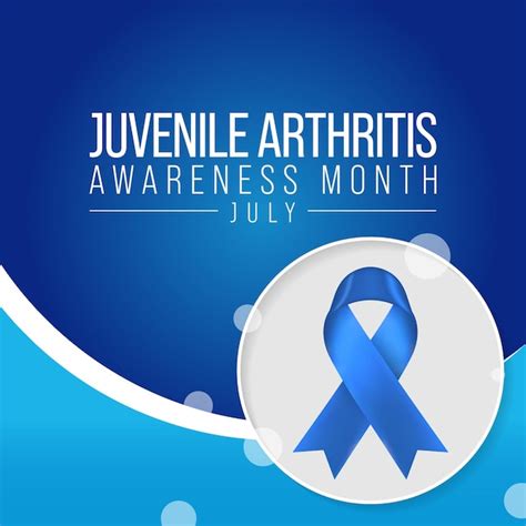 premium vector juvenile arthritis awareness month  observed