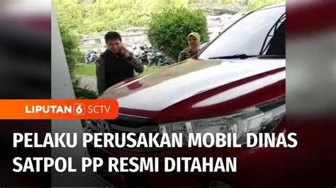 Video Albert Dwitra Resmi Ditahan Karena Kasus Perusakan Mobil Dinas