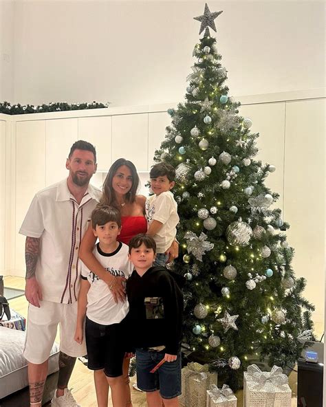 Lionel Messi Celebró Su Primera Navidad Como Campeón Del Mundo