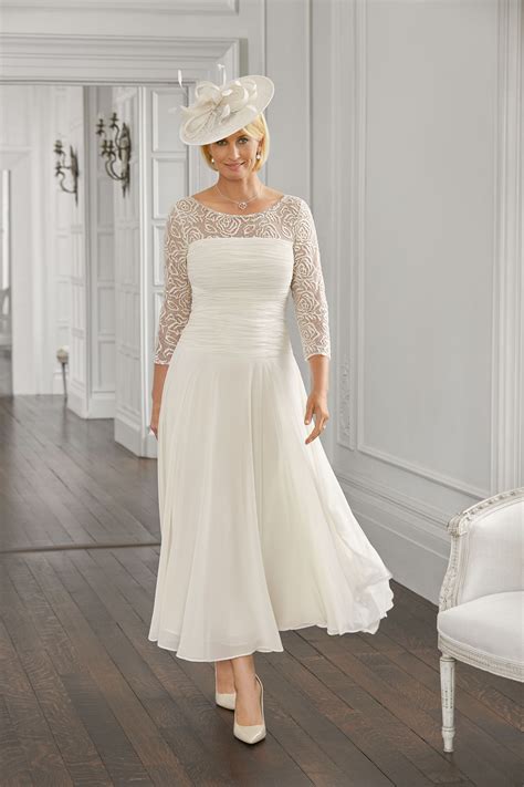 Condici Size Older Bride Wedding Dress Wedding