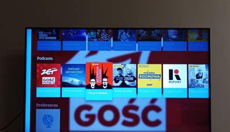 Jak odbierać Android TV aplikacja myTuner TuneIn Radio Eska Radio