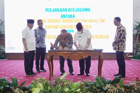 Pemprov Bengkulu Dan Bni Teken Mou Peningkatan Tata Kelola Pemerintahan