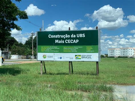 Obras da UBS Mais do bairro Cecap são retomadas Quiririm News