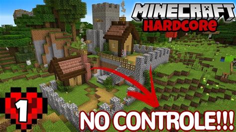 Hardcore SÓ QUE NO CONTROLE Minecraft Xbox One Edition 1