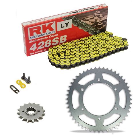 Kit De Arrastre Rk Hsb Derbi Gpr Nude Con Cadena De