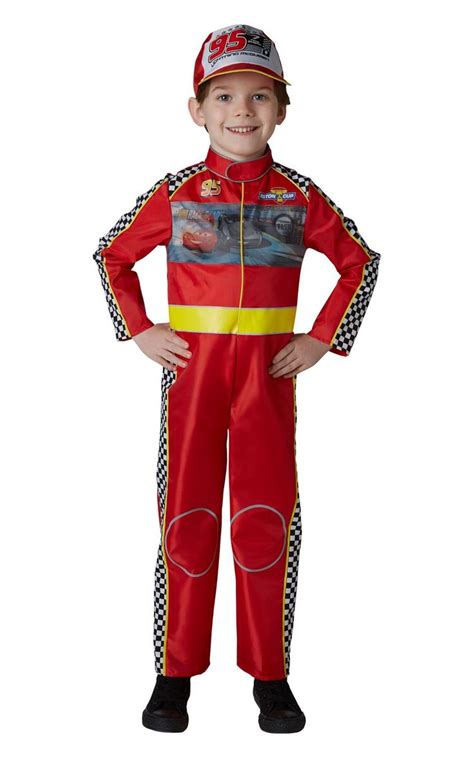 Cars 3 Lightning Mcqueen Fancy Dress Costumes Kids Lightning Mcqueen