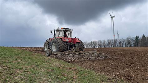 Steyr Mit Lemken Egge Youtube