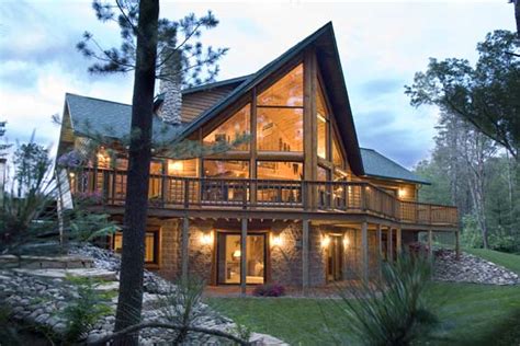 A Diy Log Home In Wisconsin