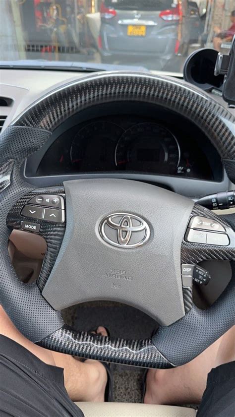 Customise Carbon Steering Toyota Camry Vios Altis Wish Estima Car