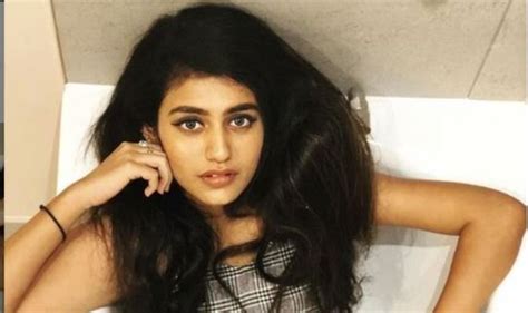 Internet Wink Queen Priya Prakash Varrier Looks Super Hot As She Poses