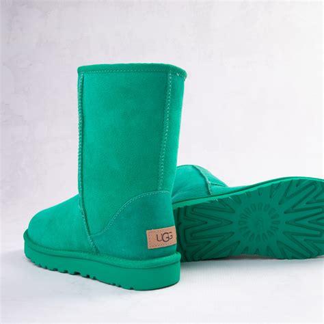 Womens Ugg Classic Short Ii Boot Emerald Green Journeys