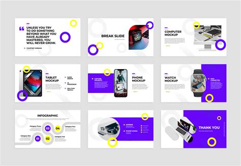 Product Design PowerPoint Presentation Template - Graphue