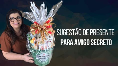 Sugestão de presente para amigo secreto YouTube