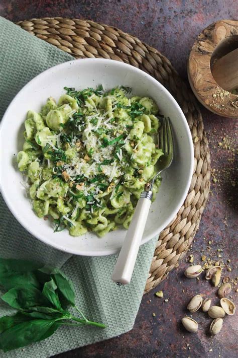 Pistachio Pesto Pasta Carries Kitchen