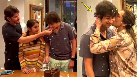 Gautham Ghattamaneni Birthday Celebrations At His Home Mahesh Babu