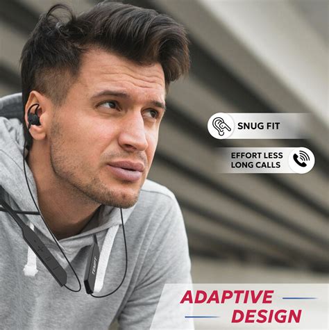 Rush Bluetooth Neckband Shop Tempt Neckband With 35 Hour Battery Life